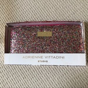 Adrienne Vittadini Glitter Wallet NWT